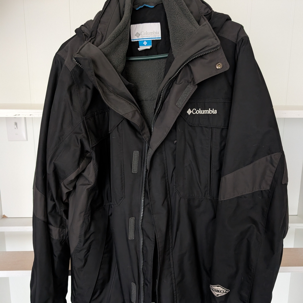 Columbia Black Performance Coat